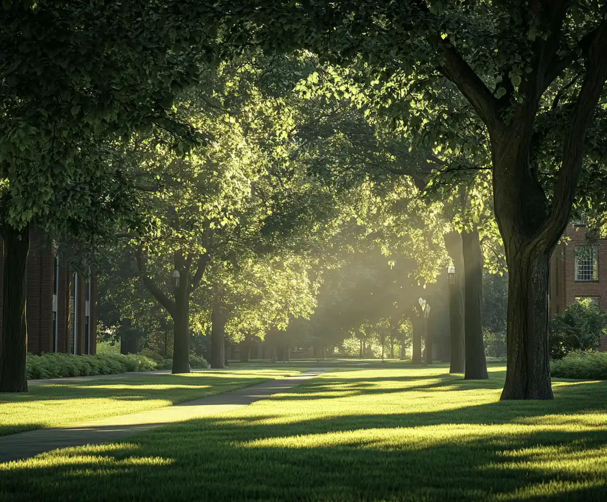 Lush Green Surroundings